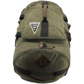 Resim Ççs London 51566 Kanvas Spor Sırt Çantası Yeşil 