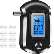 Resim Xiyu Shop 11 Adet-Kutu Stili Olmadan 11 Ağızlıklı Alkol Test Cihazı LCD Ekranlı Profesyonel Dijital Nefes Algılayıcı Bafometro Alcoholimetro Dfdf (Yurt Dışından) 