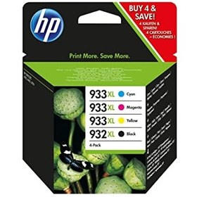 Resim Hp 932XL-933XL 4 Renk Multipack Kartuş Takımı C2P42AE 