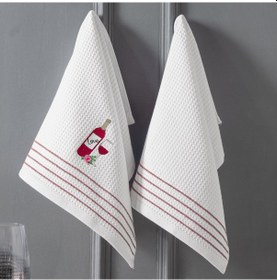 Resim Schafer Home Wine 2 Li Kurulama Bezi 40x60 Cm-beyaz 