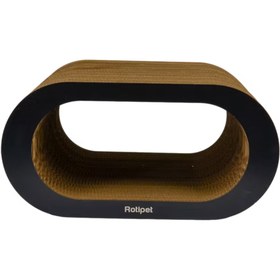 Resim Rotipet Theta Karton Kedi Tırmalaması Siyah Large 