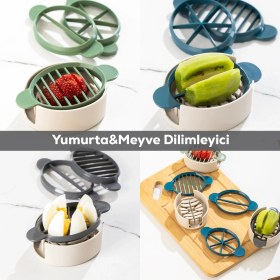 Resim Porsima SC-299 Yumurta ve Meyve Dilimleyici Çok Amaçlı Doğrayıcı 