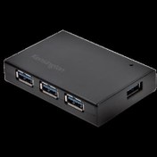 Resim Kensington UH4000C USB 3.0 4 Girişli Hub & Şarj Aleti Siyah, K33979EU 