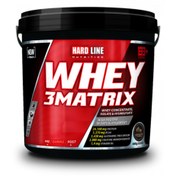 Resim HARDLINE Whey 3Matrix Çikolatalı 4000g 