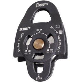 Resim Singingrock Pulley Extra Plus Makara Black Siyah 