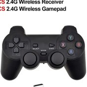Resim 1pc-2.4ghz Kablosuz Gamepad Gecikme Yok Oyun Denetleyicisi Usb Joystick Pc Android Tv Kutusu Oyun Kutusu Klasik Dış Tasarım 