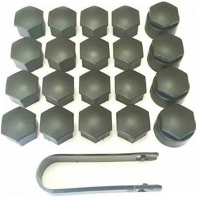Resim Audi Bijon Kapağı Siyah A1 A3 A4 A5 A6 A7 A8 Q3 Q5 Q7-16+4 Şifrli 
