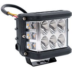 Resim Mega Oto Market 12 Ledli 36W 10 30V DC Projektör Lamba - ATV Off Road Jeep Iş Makinası 