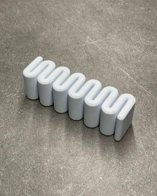 Resim Mutfak Bıçaklık Tutucu Düzenleyici Çok Fonksiyonlu Bıçak Standı Modern Bıçaklık Bloğu Hijyenik ve Güvenli Saklama Mutfak Düzenleyici Organizer-Kitchen Knife Block Holder Organizer (127mm) 