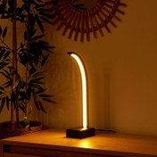 Resim Safir Light Mira Led Masa Lambası - Siyah 