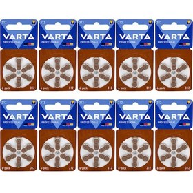 Resim Varta 312 Numara İşitme Cihaz Pili 6 x 10 Adet 