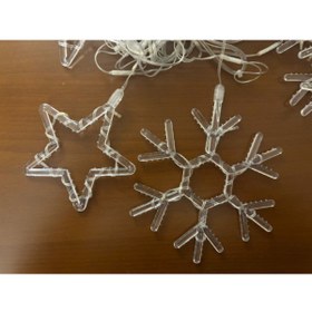 Resim Kanonik Education Kar Tanesi Perde LED 