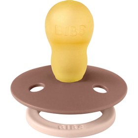 Resim Bibs Studio Colour Fusion Emzik-Woodchuck/Blush - 18+ Ay 