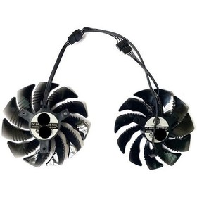 Resim 88mm Pld09210s12hh T129215su Gtx 1050 1060 1070 Tı 2pcs İçin Video Kartı Fan Soğutucu 