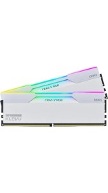 Resim Klevv Cras V Rgb 64GB (2X32GB) 6000MHZ CL30 Intel Xmp 3.0 - Amd Expo Ddr5 Brilliant White Ram (KD5BGUA80-60A300J) 