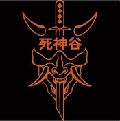 Resim Turuncu-35 Cm X 21 Cm-jdm Shinigami Vadisi Japon Araba Plakası Oto Kişiselleştirme Aksesuarları Şeytan Çıkartmalar Vini 