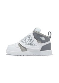 Resim Nike Sky Jordan 1 Td Leather Infant Sneaker Hakiki Deri Cırt Bantlı Çocuk Günlük Spor Ayakkabı Beyaz Beyaz 