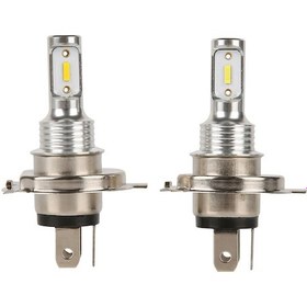 Resim Dofolink H4 Led Araç Fari Ampülü, 6000k Beyaz Işık, 40w/7000lm, Plug&play, 50.000+ Saat Ömür, H1/h3/h7 Vb. Uyumlu, Halojenin 3 Katı Parlak 