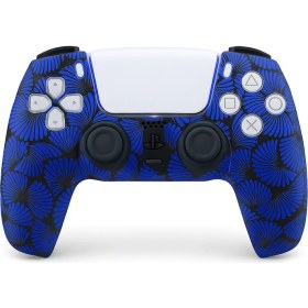 Resim Cosmostech Ps5 Dualsense Joystick Koruyucu Silikon Kılıf – Yüksek Kaliteli, Esnek, Şık Mavi Desenli Kaplama 