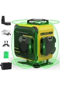 Resim Hpt Hl-4mg Çok İşlevli 4d 16 Çizgi Lazer Seviye Aracı Profesyonel Ve Kesintisiz Hizalama Çözümü 