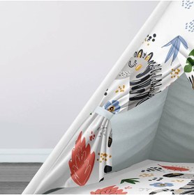 Resim instababyrooms Çocuk Oyun Çadırı Zebra Dijital Baskılı 