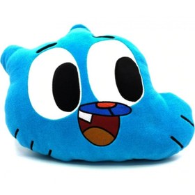Resim ironishop Gumball Polar Peluş Puf Yastık 