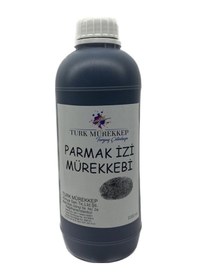 Resim Parmak Izi Mürekkebi Siyah Renk Fingerprint İnk 1000 Ml. 