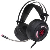 Resim DRAGOS Flames Titreşimli Usb Kafa Bantlı Gaming 7.1 Rgb Pro Gaming Kulaklık 