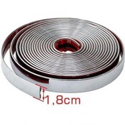 Resim Trend Garaj Krom Nikelaj Şerit 18 Mm 3 Metre 
