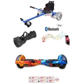 Resim Citymate Elektrikli Kaykay Hoverboard Akıllı Denge 6.5 Inch + Hoverkart + Çanta Extrem Paket D10 