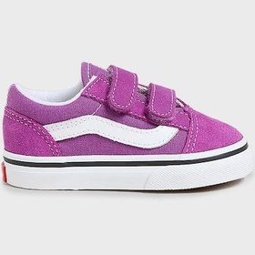 Resim Vans Unisex Çocuk Ayakkabı Vn000ctge2t1 Mor-beyaz Mor-beyaz Mor - Beyaz 