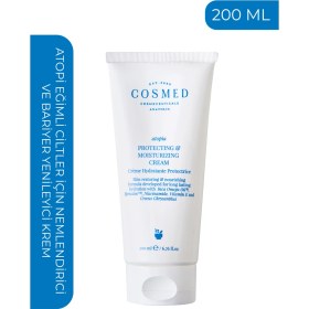 Resim Cosmed Atopi Eğilimli Ciltler İçin Nemlendirici Yüz ve Vücut Bakım Kremi - Protecting & Moisturizing Cream - 200 ml 