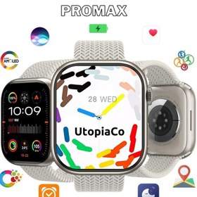 Resim Teknotopia HK9 Pro Plus Pro Max Akıllı Saat Amoled Ekran 45mm Gen4 Bluetooth Sesli Arama Android Ios Uyumlu 