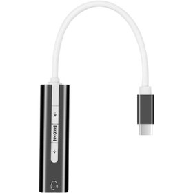 Resim Alfais 5073A 7.1 Type C Usb Harici Ses Kartı 3.5Mm Çevirici 