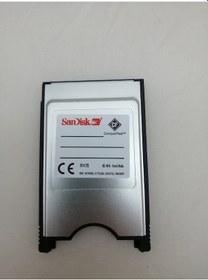 Resim Sandisk Pcmcıa Cf Compact Flash Kart Okuyucu Adaptör 