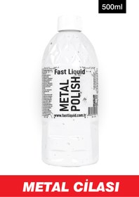 Resim Fast Liquid Metal Parlatıcı Pasta (Metal Polish) 500ml 