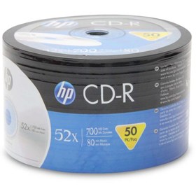 Resim HP Cd-r 52x 50'li Spindle 700mb 80dk.(cre00070-3) 