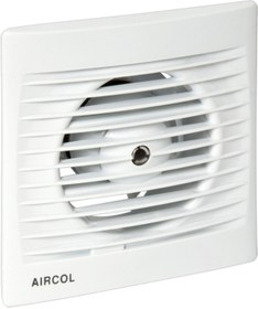 Resim Aircol 100lük Sessiz, Dekoratif, Plastik Banyo Fanı / Aspiratörü 100 M³/h 