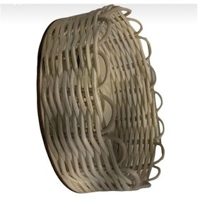 Resim Bambu Ekmek Sepeti, Takı Toka Sepeti 12 x 15 x 6 CM Kahverengi 