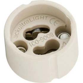 Resim Ack GU10 Seramık Duy 15CM (10 Adet) 