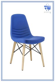 Resim White Furniture Rose Ahşap Deri Rahat Sandalye 
