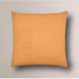 Resim Lima Düz Baskılı Kırlent Kılıfı Turuncu 