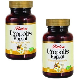 Resim 2 Adet - Balen Propolis Kapsül 80 Kapsül X 670 MG 