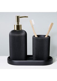 Resim Lydia Siyah Sıvı Sabunluk 