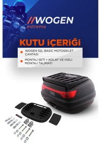 Resim Wogen Wg52 Basic Arka Çanta 52 Litre Siyah 