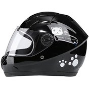 Resim Çocuk Kask Çocuk Kask Elektrikli Araba Kask Sonbahar Ve Kış Erkek Ve Kadın Kask-siyah Sİyah 