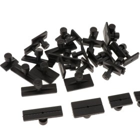 Resim Cuticate Boyasız Tamir Naylon Tırnak Kaldırma Nailtabs 30 Adet Siyah (Yurt Dışından) 