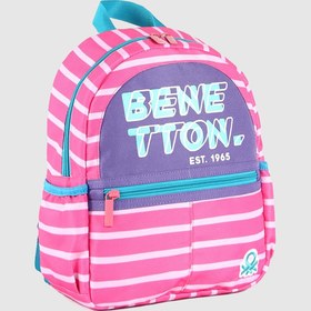 Resim Benetton Pembe Benetton 03750 Pembe Anaokulu Çantası 