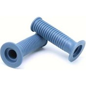 Resim Hightower 2 Adet Evrensel 7/8'' 22mm Mavi Motosiklet El Kavrama Tutacakları Cafe Racer Off-road Scooter 