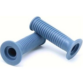 Resim Hightower 2 Adet Evrensel 7/8'' 22mm Mavi Motosiklet El Kavrama Tutacakları Cafe Racer Off-road Scooter 